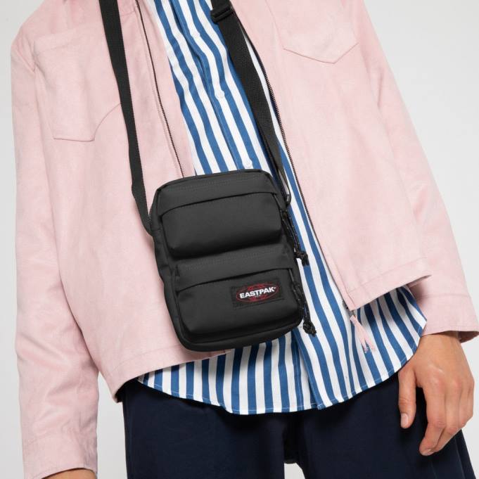 Eastpak bolsas de hombroR42B240 el que se duplicó negro Eastpak bolsas de hombroR42B240 el que se duplicó negro