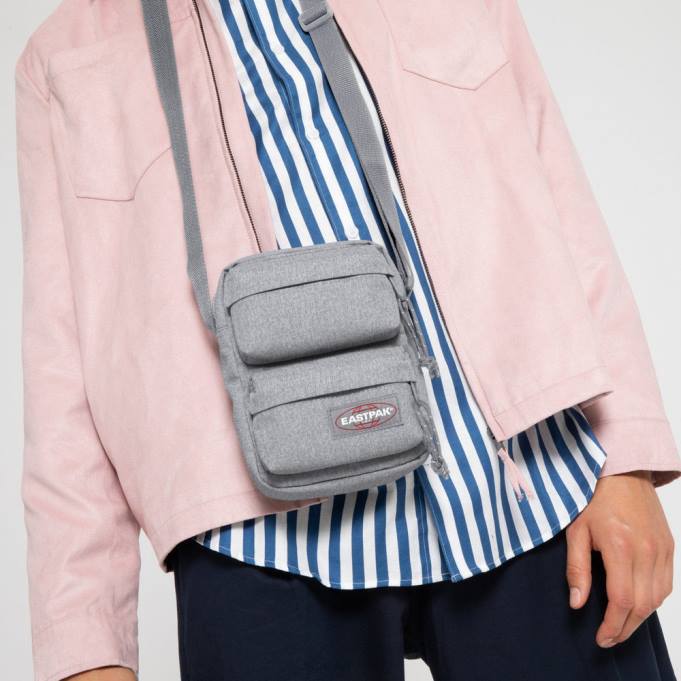 Eastpak bolsas de hombroR42B252 el que se duplicó domingo gris