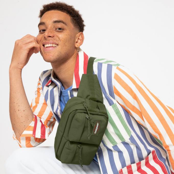 Eastpak bolsasR42B294 riñonera doble hierba oscura