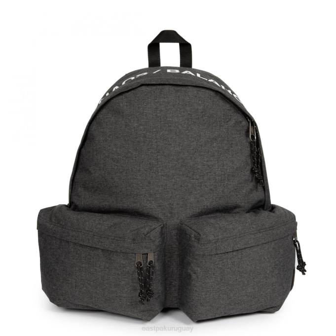 Eastpak mochilasR42B30 doble acolchado mezclilla negra encubierta