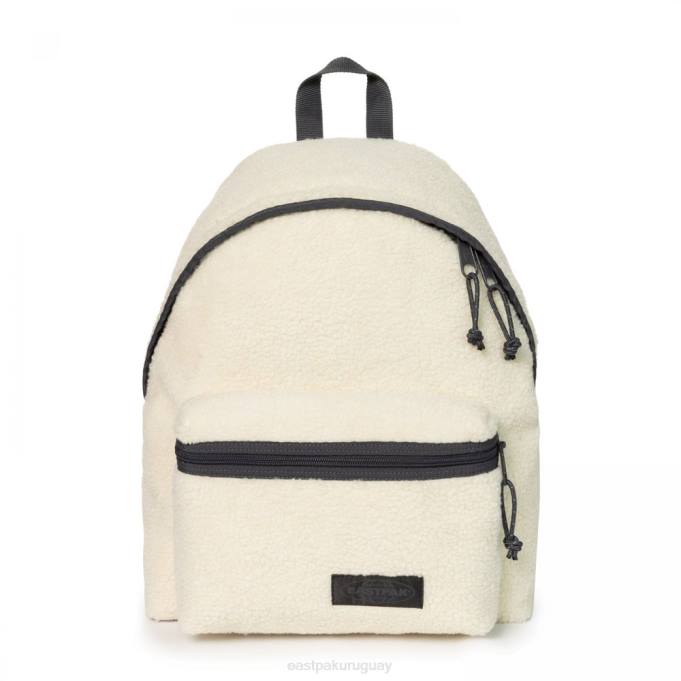 Eastpak mochilasR42B104 pak'r acolchado piel de oveja blanca