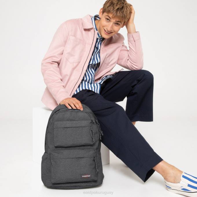 Eastpak mochilasR42B80 acolchado doble mezclilla negra