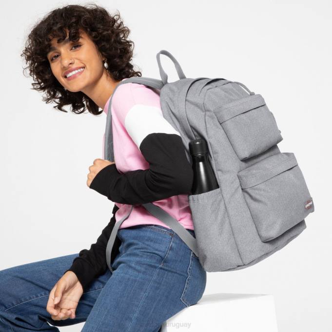 Eastpak mochilasR42B81 acolchado doble domingo gris