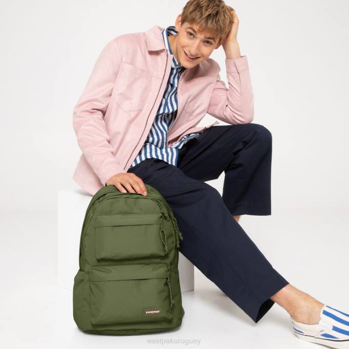 Eastpak mochilasR42B84 acolchado doble hierba oscura
