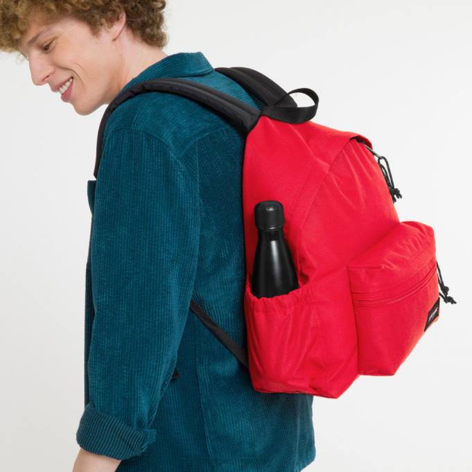 Eastpak mochilasR42B98 cremallera acolchada + marinero rojo
