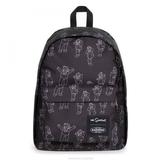 Eastpak mochilasR42B165 fuera de la oficina los simpsons negros